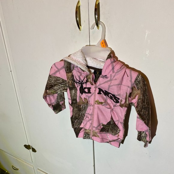 King's Other - King's Camo Pink Hooded Baby Jacket